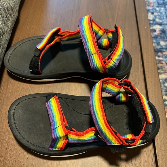 Teva Hurricane XLT 2 Rainbow kid size 1 - Picture 5 of 8
